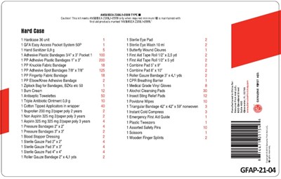 GFA First Aid Kit - 75kit2