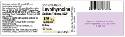 Label-125-mcg-90-tab (Levothyroxine 125 Mcg 90 Tab)
