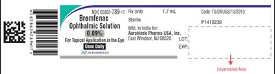 Package Label-principal Display Panel 0.09% (1.7 mL Container) (Bromfenac Fig1)