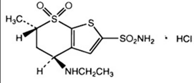 Structure (Dorzolamidestructure)