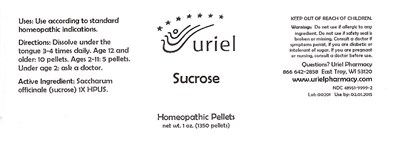 Sucrose Pellets Bottle Label (Sucp01)