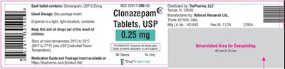 "image Description" (Clonazepam Tablets 0pt5mg 90s)