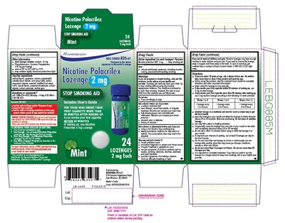 Package Label-principal Display Panel (2 mg (24 Lozenges, Container Carton Label))