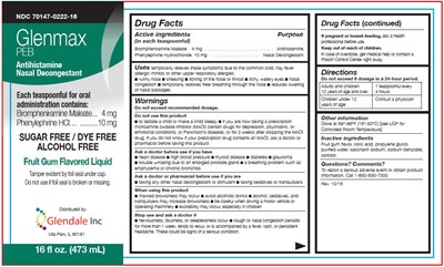 Principal Display Panel (473 mL Bottle Label)