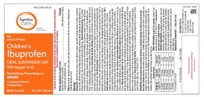 PACKAGE LABEL-PRINCIPAL DISPLAY PANEL 8 FL OZ (240 mL) Container Label - ibuprofen berry fig1