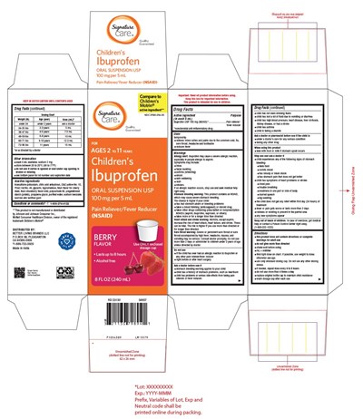 PACKAGE LABEL-PRINCIPAL DISPLAY PANEL 8 FL OZ (240 mL) Carton Label - ibuprofen berry fig2