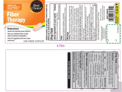 Best Choice Fiber Therapy 100 Caplets (122100pvlr Ol)