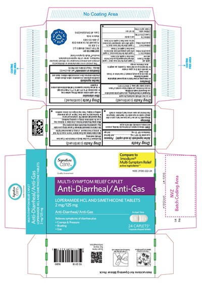 PACKAGE LABEL-PRINCIPAL DISPLAY PANEL - 2 mg/125mg (24 Caplets) Blister Carton Label - loper fig1