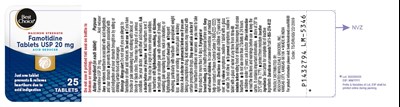 Package Label-principal Display Panel -20 mg (25 Tablets, Container Label) (Famotidine 20mg Fig1)