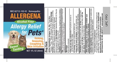 Image Of Label (All4pet01oz Label 250716)