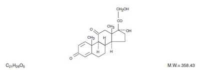 This Is An Image Of The Formula For Prednisone. (Prednisonetab 1)