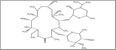 Chemical Structure (Azithromycin Structure)