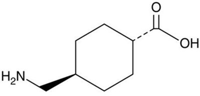 "image Description" (Tranexamic Acid Inj Structure)