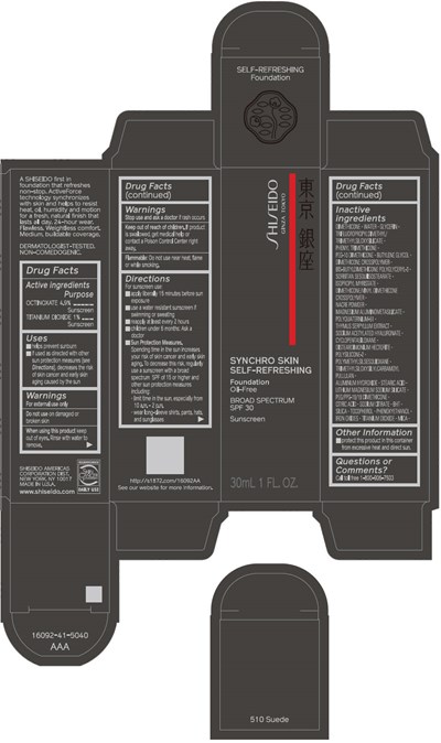 foundation-05.jpg PRINCIPAL DISPLAY PANEL - 30 mL Bottle Carton - 510 Suede - foundation 05