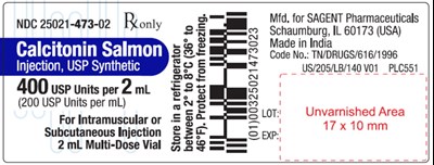 cal0d-0004-02.jpg PACKAGE LABEL – PRINCIPAL DISPLAY PANEL – Vial Label - cal0d 0004 02