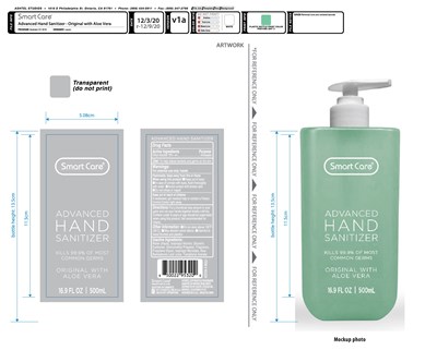 Drug Facts (Sc Handsanitizer Advanced 16p9oz Original 95320 V1a O Silkprinting)