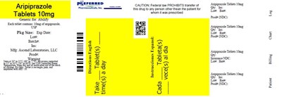 Aripiprazole Tablets 10mg (Aripiprazole Fig3 New)