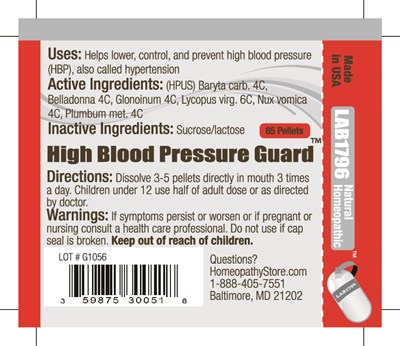 image of label - high blood pressure guard