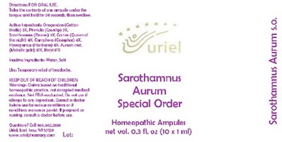Sarothamnusaurumspecialorder