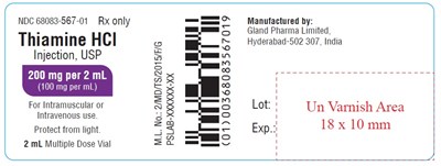 Thiamine-spl-vial (Thiamine Spl Vial)