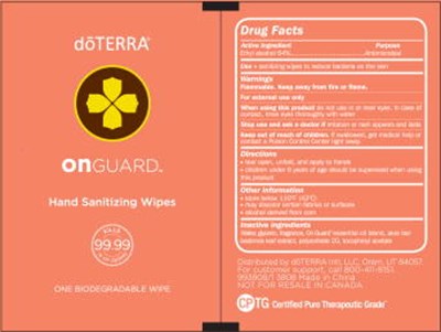 Principal Display Panel – Packet (ONE BIODEGRADABLE WIPE)