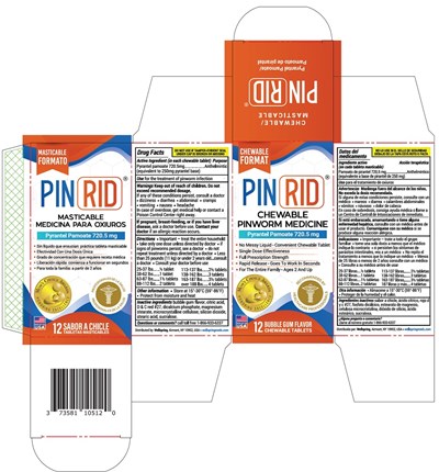Label (Pyrantel Pamoate 12 Count)