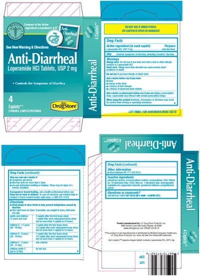 Principal Display Panel (2 mg Caplet Pouch Carton)