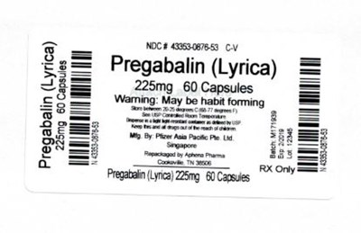 43353-876.jpg Bottle Label 225mg - 43353 876