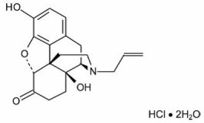 Naloxone Chemical Structure (Buprenorphine And Naloxone Sublingual Tablets 2)