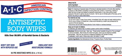 Principal Display Panel – Canister Label - aic01 0001 02