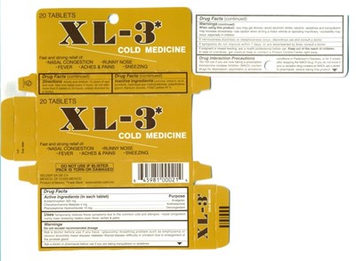 Image Of Package Label (Xl3cld)