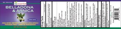Belladona &amp; Arnica Analgesic Ointment Label (Belladona Arnica Label)