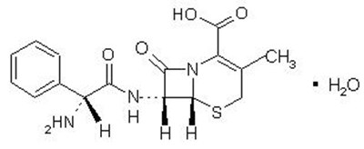 Molecular Structure (Cephalexin 250mg 5ml 100ml Susp Lupin 1)