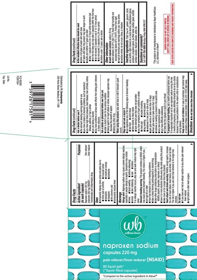 Naproxen Sodium 220 mg (naproxen 200 mg) (nsaid)* *nonsteroidal Anti-inflammatory Drug (Naproxen Sodium 220 mg Softgels Pur 1)