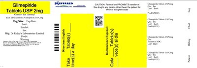 Glimepiride Tablets Usp 2mg (Container1)