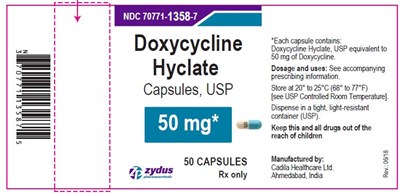 Doxycycline Hyclate Capsules (Af766f07 547b 4c5b B008 2be42c40cec6 02)