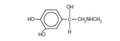 Epinephrine Chemical Structure (Lidocaine HCl And Epinephrine Injection Usp In Amp 2)
