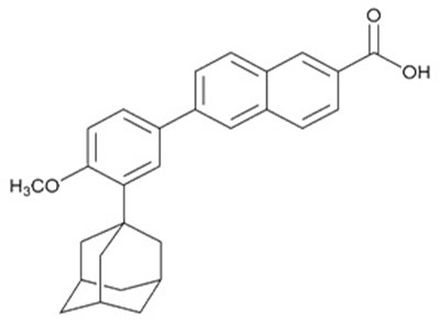 Adapalene-structure (Adapalene Structure)