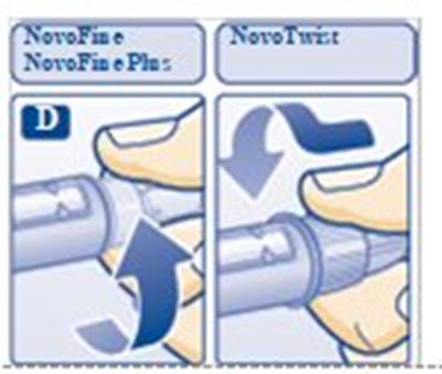 Figure D: Screw needle on. - image 06