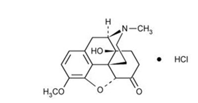 oxycodone-01.jpg Chemical Structure - oxycodone 01