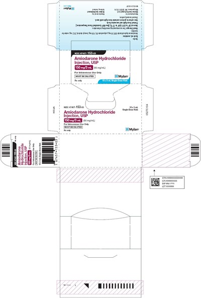 Amiodarone Hydrochloride Injection, Usp 150 mg/3 mL Carton Label (Image 01)
