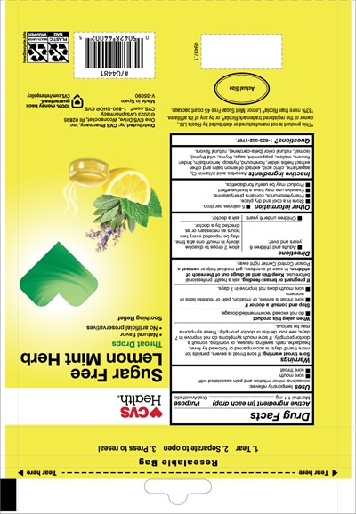 Back Panel (20230524 09497 Cough Drop Lemon Mint Sf 60ct Cvs    Back)
