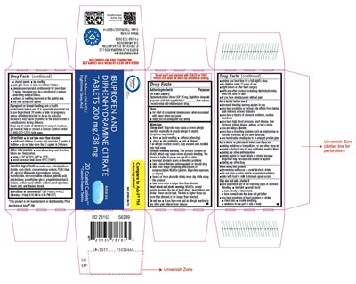 Package Label-principal Display Panel (200 mg/38 mg (20 Coated Caplets) Bottle Carton Label)