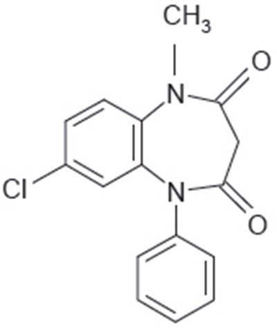 Chemical Structure (Clobazam 01)
