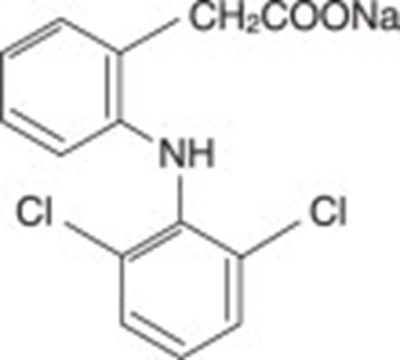 Structural Formula (Diclofenac Dr Tablets   Carlsbad 1)
