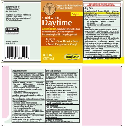 cold-flu-01.jpg PRINCIPAL DISPLAY PANEL - 237 mL Bottle Label - cold flu 01