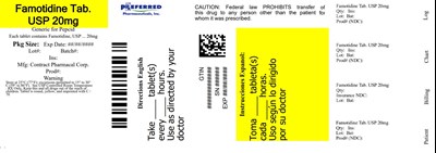 Famotidine Tab Usp 20mg C (Famotidine 02)