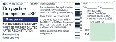Doxycycline-label (Doxycycline Label)