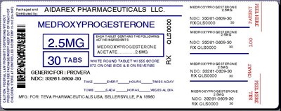 medroxyprogesterone-acet-2-5mg-5mg-10mg-for-teva-2.jpg IMAGE LABEL - medroxyprogesterone acet 2 5mg 5mg 10mg for teva 2