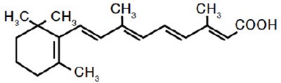 tretinoin-01.jpg Chemical Structure - tretinoin 01
